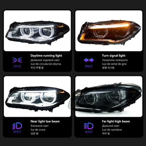 Phares Avant Complets à LED pour <span class=keywords><strong>BMW</strong></span> Série 5 F10/F18 avec Nouvelle Température de Couleur 6000K, Mise à Niveau - Product Image 6