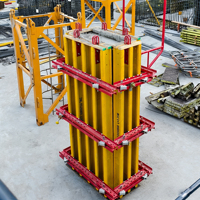 ZEEMO H20 Coffrage réglable robuste pour piliers et colonnes carrées en béton