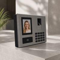 Terminal de point de présence JINGXIN avec écran couleur 2,8 pouces, reconnaissance faciale et empreinte digitale, prise en charge multilingue, lecteur USB, pour magasins de détail