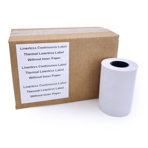 Etichetta termica diretta continua senza fodera da 57mm e 80mm e 40mm Ultra rimovibile per la nostra fabbrica di armadi e vetreria senza residui - Product Image 6
