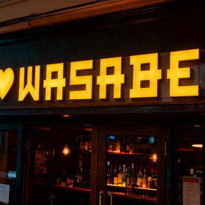 Letras LED con Marco de Aluminio, Letras LED sin Marco para Barbería, Letrero Frontal Iluminado para Publicidad de Logotipos - Product Image 4