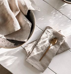 Venta al por mayor 100% de lino tejido servilleta de cóctel servilleta de mesa con <span class=keywords><strong>dobladillo</strong></span> <span class=keywords><strong>inglete</strong></span> para boda fiesta aniversario celebración Cafetería - Product Image 1