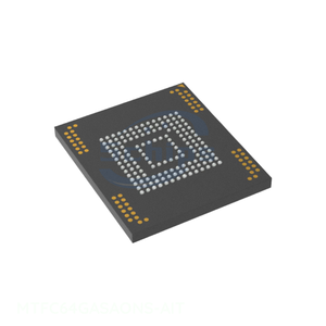 MTFC64GASAONS-AIT 153 TFBGA Mémoire Composants électroniques Circuits électroniques Fabricant Canal - Product Image 1