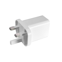 Chargeur USB C Super Rapide 20W PD 3.0/QC 3.0 SCP avec Protection OTP/OVP Écologique pour Téléphone Portable Tablette Ordinateur Portable (Prises US EU UK)