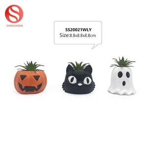 กระถางต้นไม้ทำจากเซรามิกรูปทรง<span class=keywords><strong>ผี</strong></span>สำหรับสวนกลางแจ้งงานฮาโลวีน - Product Image 5