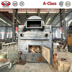 Unidad <span class=keywords><strong>de</strong></span> Caldera <span class=keywords><strong>de</strong></span> Combustible Sólido Tipo DZH con Accesorios Auxiliares Completos, Diseño <span class=keywords><strong>de</strong></span> Instalación Rápida para Proyectos Industriales Globales - Product Image 1