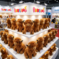 Boneka Plush OEM Berkualitas Tinggi Bahan Plush Lembut untuk Permainan Anak Hadiah Promosi Bisnis Mainan Plush