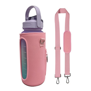 <span class=keywords><strong>2L</strong></span> Gym Néoprène Gallon <span class=keywords><strong>Bouteille</strong></span> D'eau Refroidisseur Manches Sac Pochette Titulaire <span class=keywords><strong>Bouteille</strong></span> D'eau Manches - Product Image 6