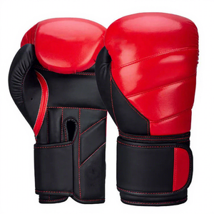 ถุงมือฝึกซ้อม MMA ระดับมืออาชีพ หนังวัวสีทอง แผงระบายอากาศแบบตาข่าย ปิดนิ้วมือเต็มรูปแบบ สายรัดข้อมือแบบตะขอเกี่ยว - Product Image 5