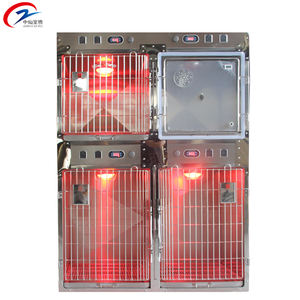 EUR profesyonel veteriner ekipmanları sıcaklık kontrolü PET ICU kafes izleme evcil hayvan için zarif Vet oksijen kafes - Product Image 2