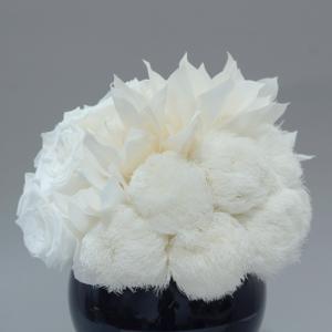 Décoration de la maison Cadeaux Conservation Roses Céramique Pot Forever Eternal Longue Durée Vraies Fleurs Naturelles Préservées <span class=keywords><strong>avec</strong></span> <span class=keywords><strong>Vase</strong></span> - Product Image 4