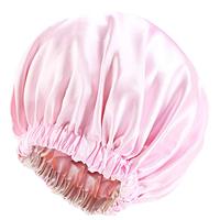 Bonnet en satin de soie double couche pour femmes, bonnet de couchage, bandeau de cravate, accessoire pour cheveux bouclés, vente en gros sur mesure