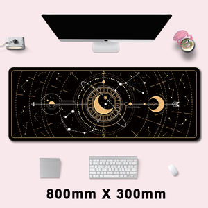 Magic Moon Star — <span class=keywords><strong>tapis</strong></span> <span class=keywords><strong>de</strong></span> <span class=keywords><strong>souris</strong></span> violet antidérapant, Extra mignon, accessoires <span class=keywords><strong>de</strong></span> bureau pour ordinateur portable, parfait pour le jeu, grande taille, style <span class=keywords><strong>Kawaii</strong></span> - Product Image 3