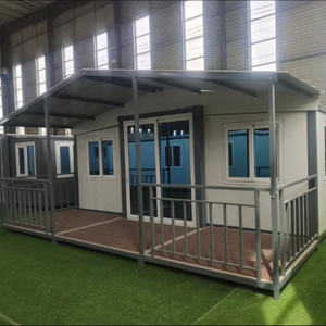 Maison préfabriquée en conteneur à installation rapide, 20 pieds, 40 pieds, structure en acier, maison préfabriquée extensible en conteneur de 40 pieds - Product Image 2