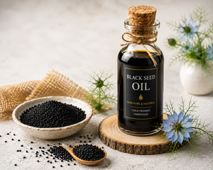 Aceite de Semillas Negras Orgánico de Primera Calidad, Aceite Natural de Nigella Sativa Prensado en Frío, Suplemento Herbal para la Salud y el Bienestar - Product Image 5