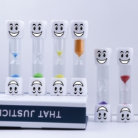 Minuteur de brossage de dents pour enfants, minuteur de 2 minutes en forme d'heure de cheville pour l'hygiène bucco-dentaire des enfants, cadeau d'apprentissage pour la salle de bain