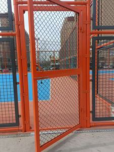 Clôture métallique à bas <span class=keywords><strong>prix</strong></span> pour terrain de football, filet galvanisé en treillis losange - Product Image 4