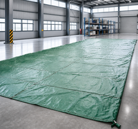 Bâche en polyester haute résistance PVC imperméable et ignifuge, tissu enduit PVC en rouleau