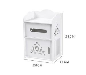 Portarotolo da Parete in PVC, Scatola Porta Carta Igienica - Product Image 6