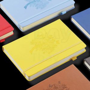 PU Vagan Leather Customized logo Promotional Gift Pu Leather Hardcover Diary Journal Planner <b>Notebook</b> - Product Image 4