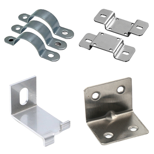 Custom Precision Stamping Sheet Metal Parts Fabrication Carbon Steel Stainless Steel Pipe <strong>Clamping</strong> Tube Clips Brackets - Product Image 1