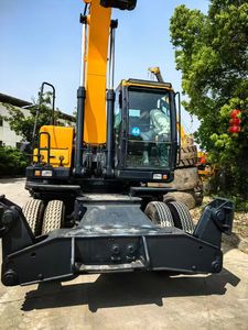 Matériel de construction de machines lourdes d'excavatrice d'occasion d'excavatrice de roue de Hyundai 210W-9T à vendre - Product Image 4