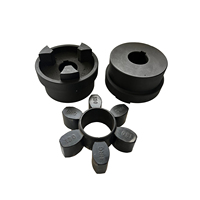 Accouplement à mâchoires en caoutchouc élastique de type HRC, sortie d'usine, accouplement à mâchoires de type HRC, HRC 70 90 110 130 150 180 230 280