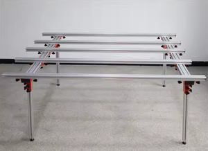 Table <span class=keywords><strong>de</strong></span> découpe grand format TILER 1,8/3,6 m, banc <span class=keywords><strong>de</strong></span> travail pour dalles, outil <span class=keywords><strong>de</strong></span> carrelage, équipement <span class=keywords><strong>de</strong></span> construction, plateforme en aluminium, table <span class=keywords><strong>de</strong></span> travail - Product Image 4