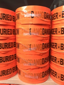 Cinta de advertencia de alcantarillado subterráneo LLDPE y OPP detectable resistente a la corrosión personalizada con 100um de espesor y 100mm de ancho - Product Image 5