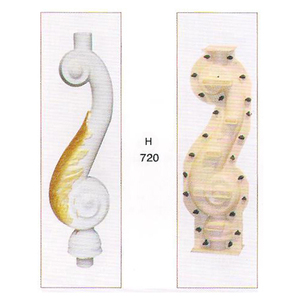 70Cm 60Cm ABS Ban Công Bê Tông Đúc Sẵn Lan Can Khuôn - Product Image 3