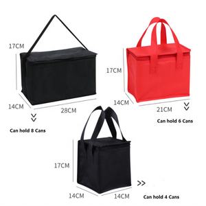 Sac Isotherme Portable en Gros, Sac de Pique-nique Extérieur en Feuille d'Aluminium, Sac Glacière Non-tissé avec Logo Personnalisé Imprimé - Product Image 2