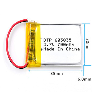 Литий ионный аккумулятор <span class=keywords><strong>3</strong></span>,7 в 700 мАч для дезодоранта - Product Image 4