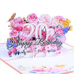 Tarjetas Pop Up de <span class=keywords><strong>feliz</strong></span> <span class=keywords><strong>cumpleaños</strong></span>, tarjetas de lujo personalizadas, 3d Pop Up, 18, 20, 30, aniversario, tarjeta de felicitación de invitación de <span class=keywords><strong>feliz</strong></span> <span class=keywords><strong>cumpleaños</strong></span> - Product Image 4