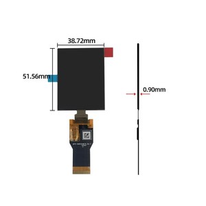 โมดูลจอแสดงผล AMOLED ขนาด 2.4 นิ้ว พร้อมบอร์ด HDMI, ความสว่าง 800 CdM2, ความละเอียด 450x600, อินเทอร์เฟซ SPIMCUMIPI - Product Image 2