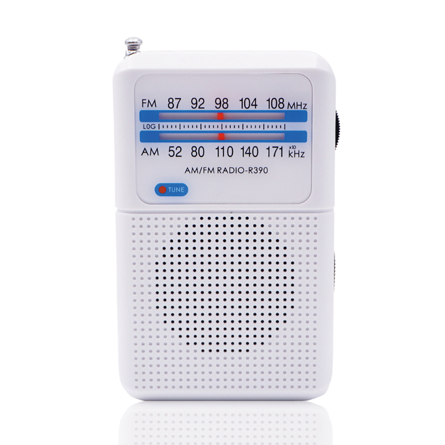 2025 New Arrival Small Radio With Long Range Reception 2 a a a Battery Operated Pocket AM/FM Radio