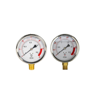Manomètre en acier inoxydable 1.5 2 2.5 3 3.5 pouces