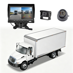 Nouveauté 1080P 7 pouces voiture Quad Split moniteur intégré DVR enregistrement vidéo AHD 2 canaux mobile dvr voiture moniteur de recul - Product Image 5