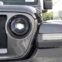 Ensemble de phares LED KGKB pour Jeep Wrangler JL 2018-2024, lentille de projecteur de haute qualité 6000K, animation séquentielle, plug and play