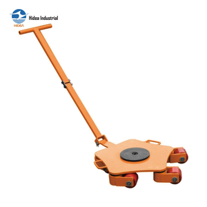Chariot à roulettes de transport robuste en acier HIDEA, rotation à 360 degrés, série CRP, réservoir universel pour le stockage en entrepôt, OEM - Product Image 1
