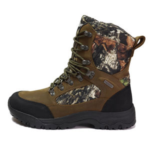 OEM ODM personnalisé de haute qualité en cuir véritable imperméable mi <span class=keywords><strong>chasse</strong></span> <span class=keywords><strong>bottes</strong></span> en caoutchouc pour hommes imperméable Camouflage <span class=keywords><strong>bottes</strong></span> tactiques pour hommes - Product Image 6