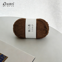 Direkt vom Hersteller 197 Yards 5,28 Unzen 80% Nylon 20% Baumwolle Langhaariges Nerzgarn mit Anpassbarem Etikett