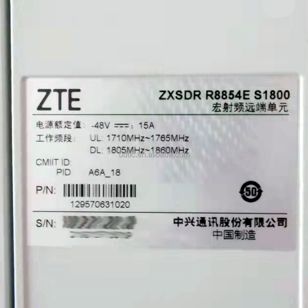 ZTE ZXSDR R8854E S1800 DC TD-LTE ZTE RRU8854E for GSM/LTE
