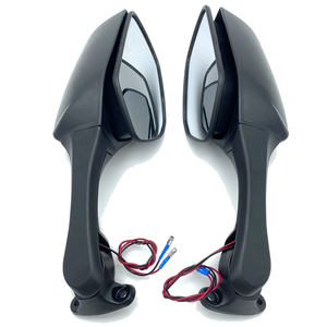 Rétroviseur de moto RTS avec clignotant LED pour <span class=keywords><strong>Kawasaki</strong></span> <span class=keywords><strong>Ninja</strong></span> <span class=keywords><strong>ZX</strong></span>-<span class=keywords><strong>10R</strong></span> <span class=keywords><strong>2011</strong></span> - 2015 - Product Image 3