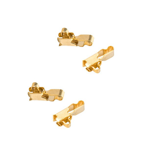 Custom Brass Stamping Finger Contact Gold Plating Earphone <strong>Part</strong> SMT Packing High <strong>Precision</strong> Tolerance 0.01mm OEM Brand ISO9001 - Product Image 2
