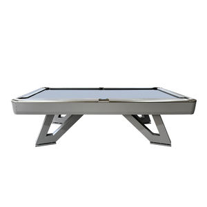 Mesa de <span class=keywords><strong>Billar</strong></span> de Madera Maciza de 9 Pies, Color Blanco Montaña Nevada, Elegante, Modelo 2025, en Venta - Product Image 2
