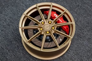 Jantes en alliage d'aluminium WF 15-19 pouces finition noire fabriquées en Chine pour Reiz Accord Bora POLO Golf - Product Image 3