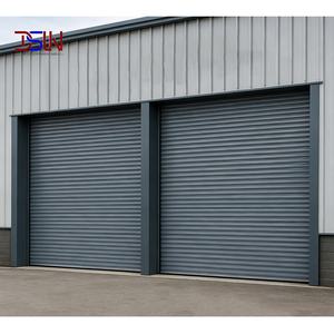 Porte de garage à enroulement en alliage d'aluminium isolé, motorisée automatique, porte de garage moderne pour villa, insonorisée, isolation thermique - Product Image 1