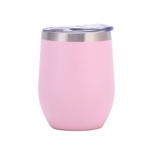 Gobelet à vin en acier inoxydable à double paroi avec couvercle, cadeau pour la fête des mères, gravure de logo personnalisée ASM09 - Product Image 1
