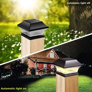 BSCI Solar Garden Lamp Solar Led Outdoor Waterproof Solar <strong>Post</strong> <strong>Lights</strong> Outdoor - Product Image 5