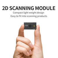Lecteur de codes-barres intégré Xincode 2D Mini QRCode Scanner 1280*800 Capteur à obturateur global Moteur de numérisation QR Module de numérisation de code QR